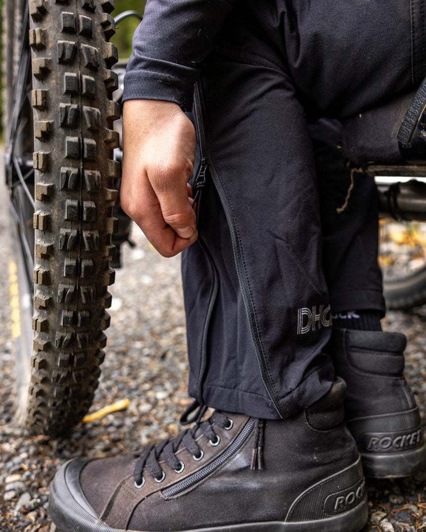 Unisex Adaptive Pants | Black Snake