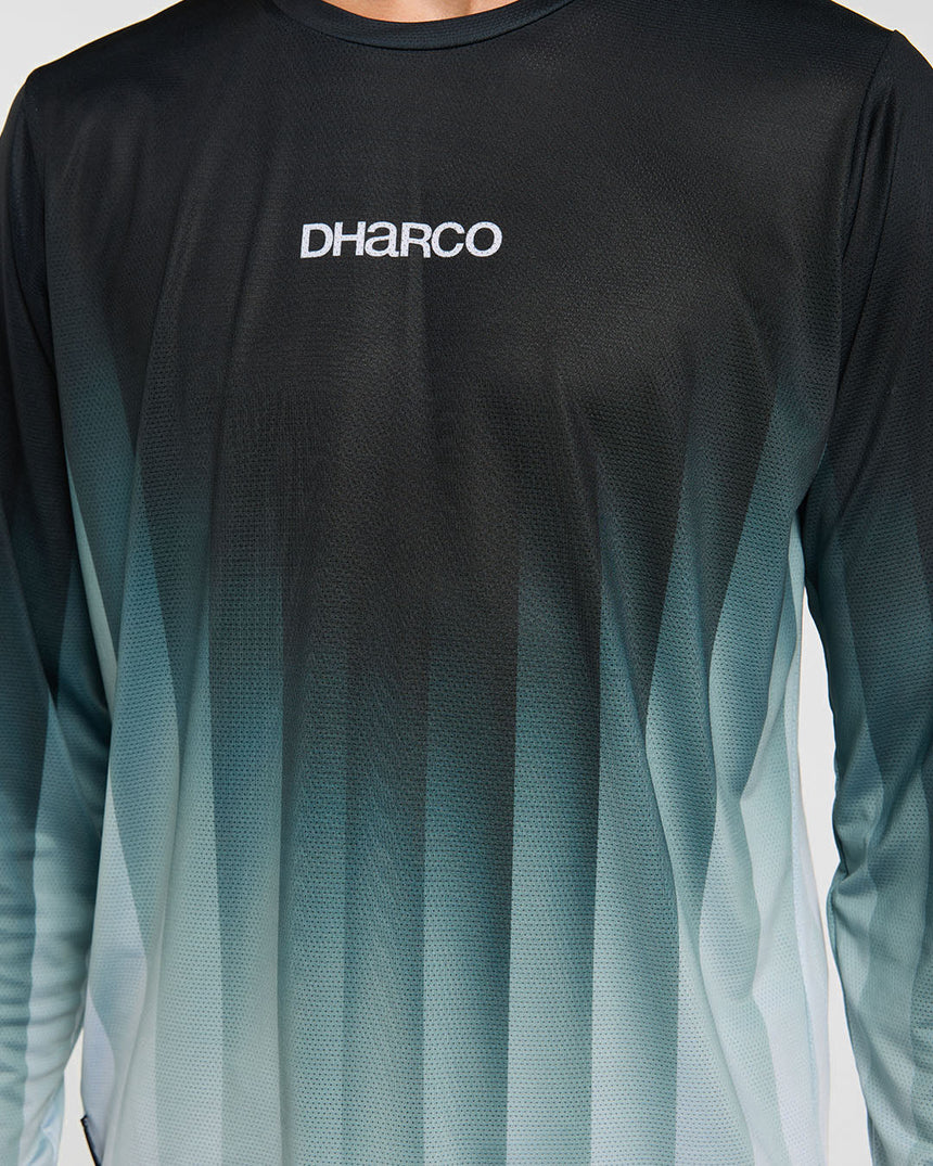 Mens Race Jersey | Midnight Prism | Long Sleeves | MENS TOPS | DHaRCO | Image 4 of 8