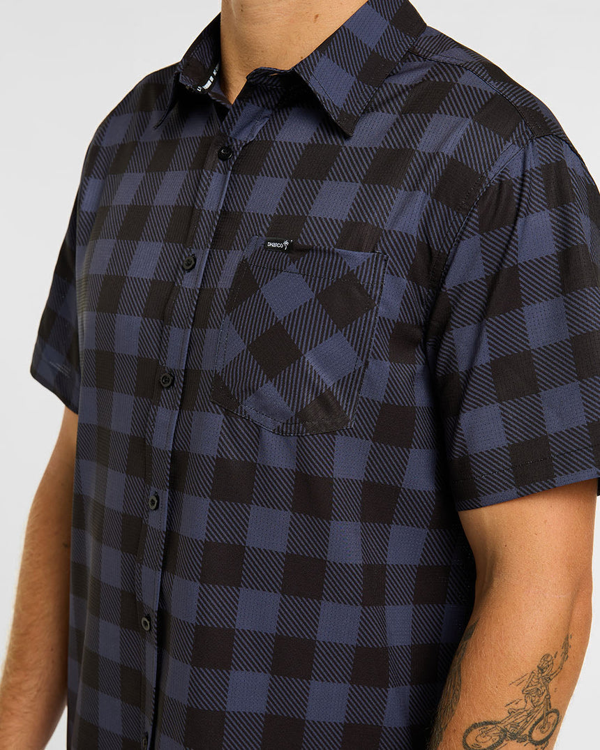 Mens Tech Party Shirt | Jet