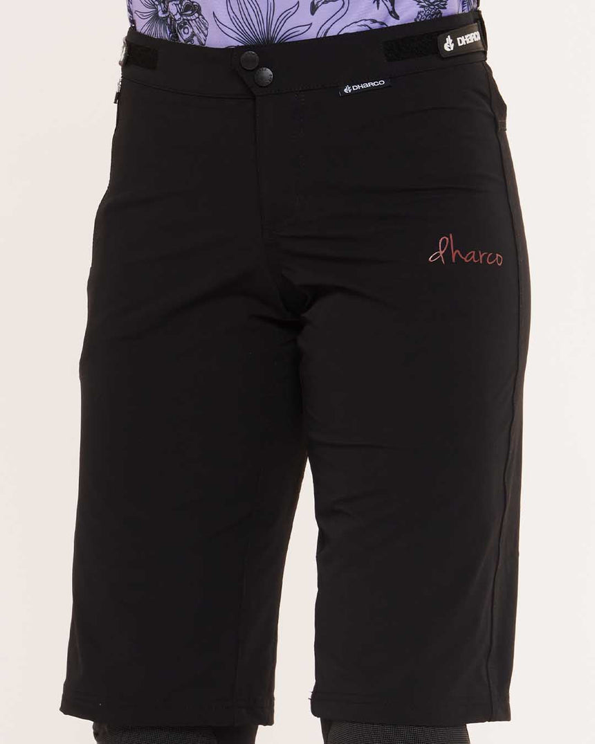 Womens Gravity Shorts | Black | Gravity Shorts | WOMENS BOTTOMS | DHaRCO | Image 1 of 5