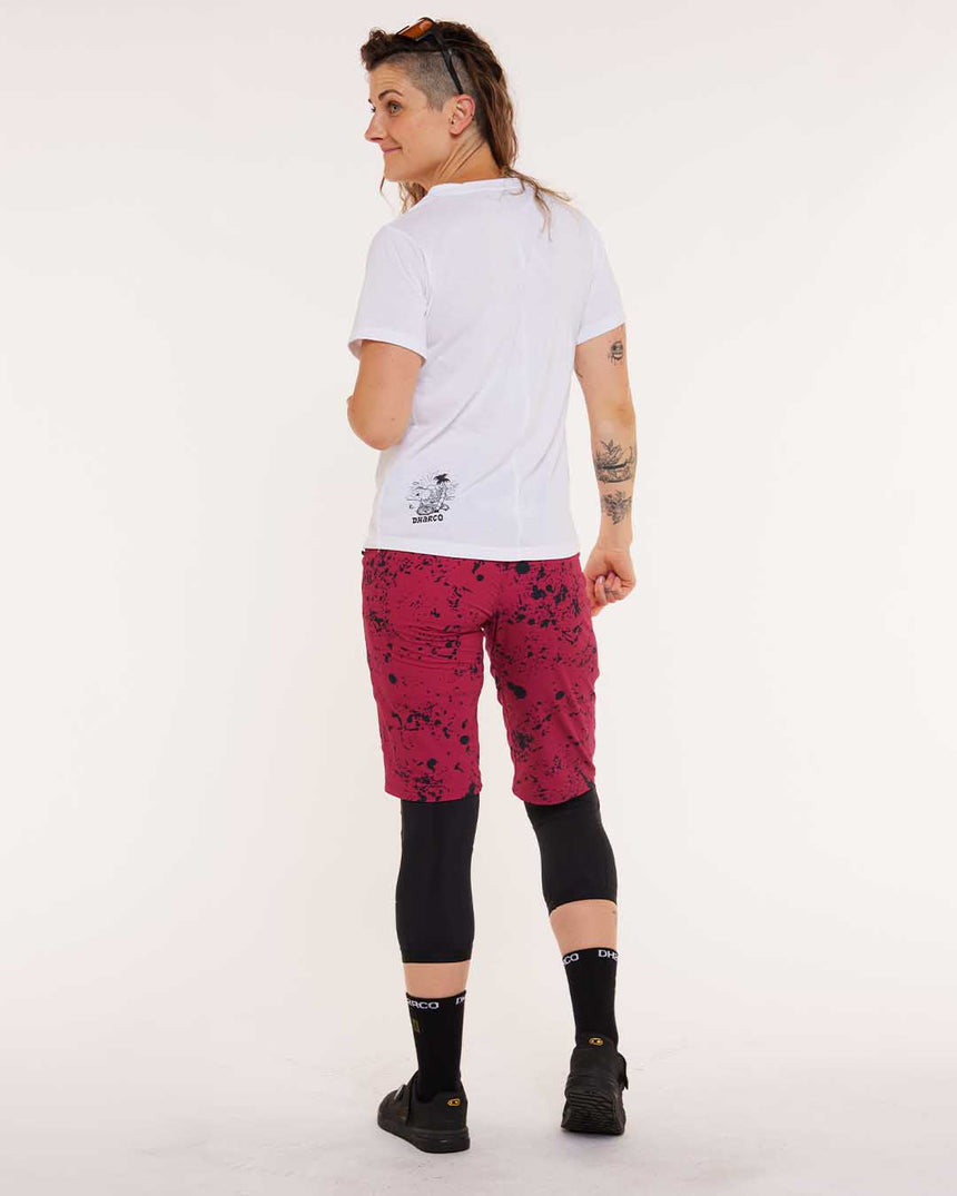 Womens Gravity Shorts | Chili Peppers | Gravity Shorts | WOMENS BOTTOMS | DHaRCO | Image 5 of 6