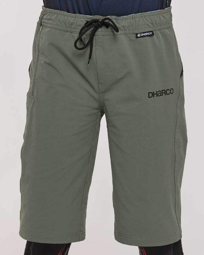 Youth Gravity Shorts | Gorilla Green | Gravity Shorts | YOUTH BOTTOMS | DHaRCO | Image 1 of 5
