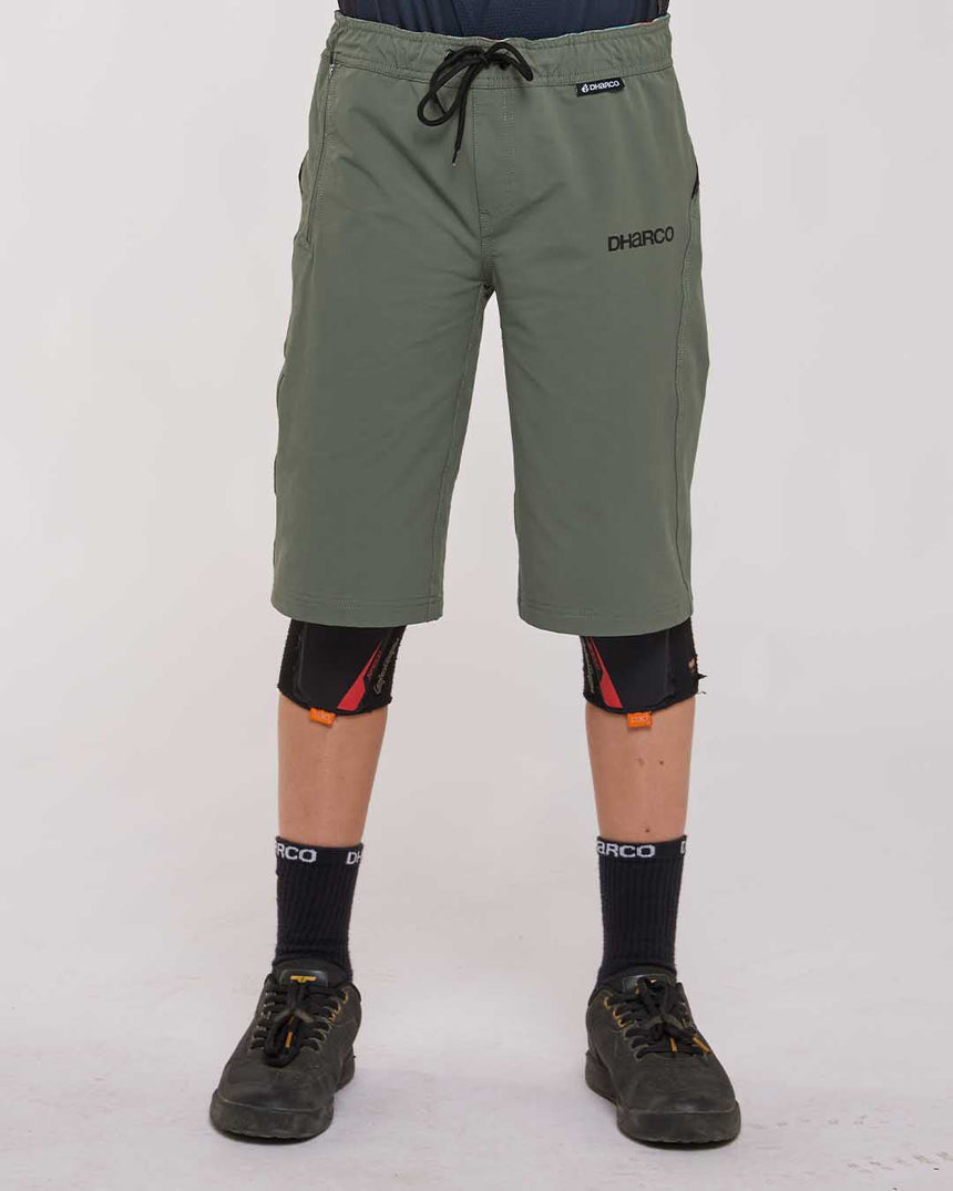 Youth Gravity Shorts | Gorilla Green