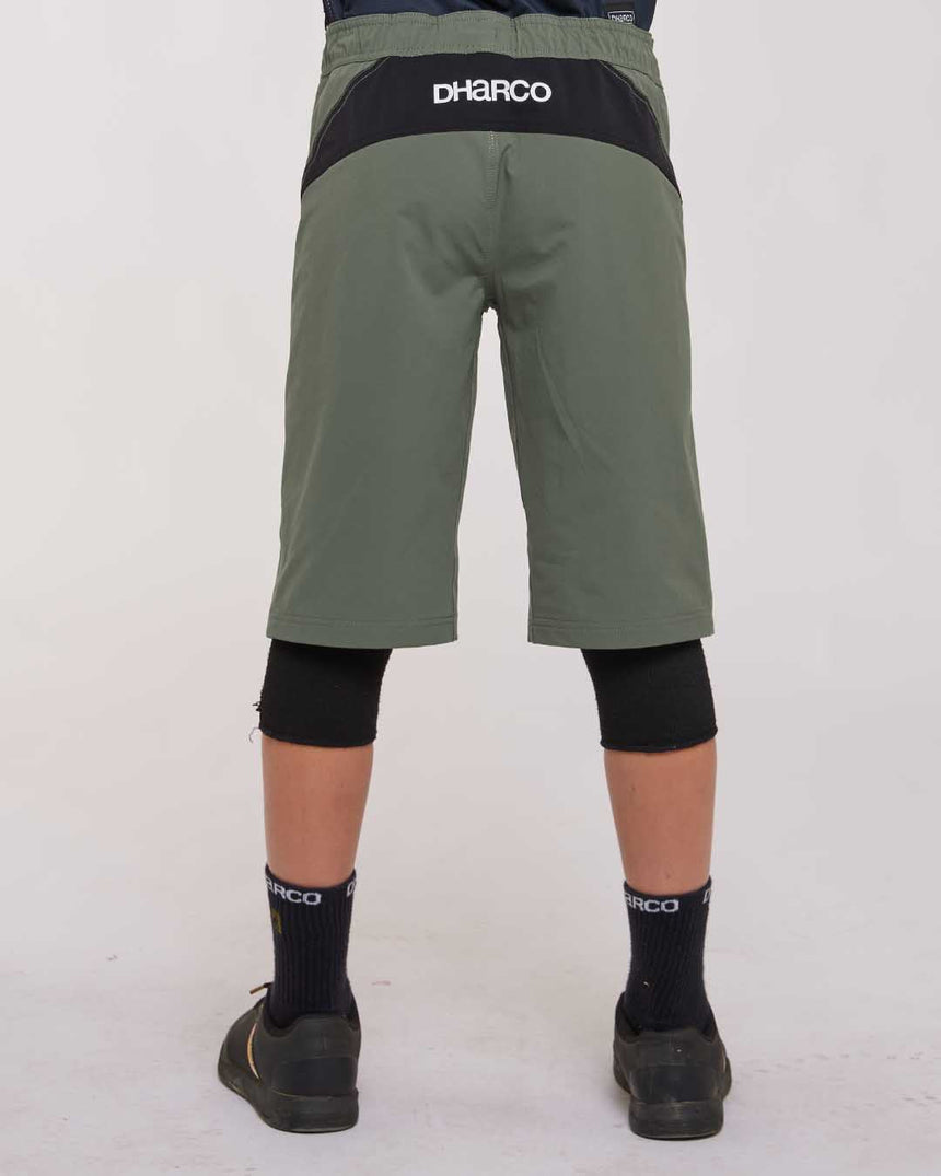 Youth Gravity Shorts | Gorilla Green | Gravity Shorts | YOUTH BOTTOMS | DHaRCO | Image 2 of 5