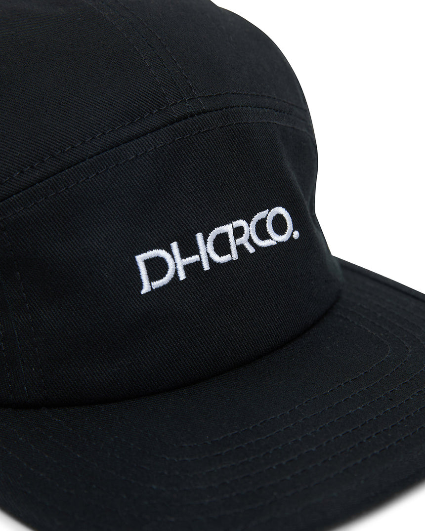 5 Panel Hat | Black