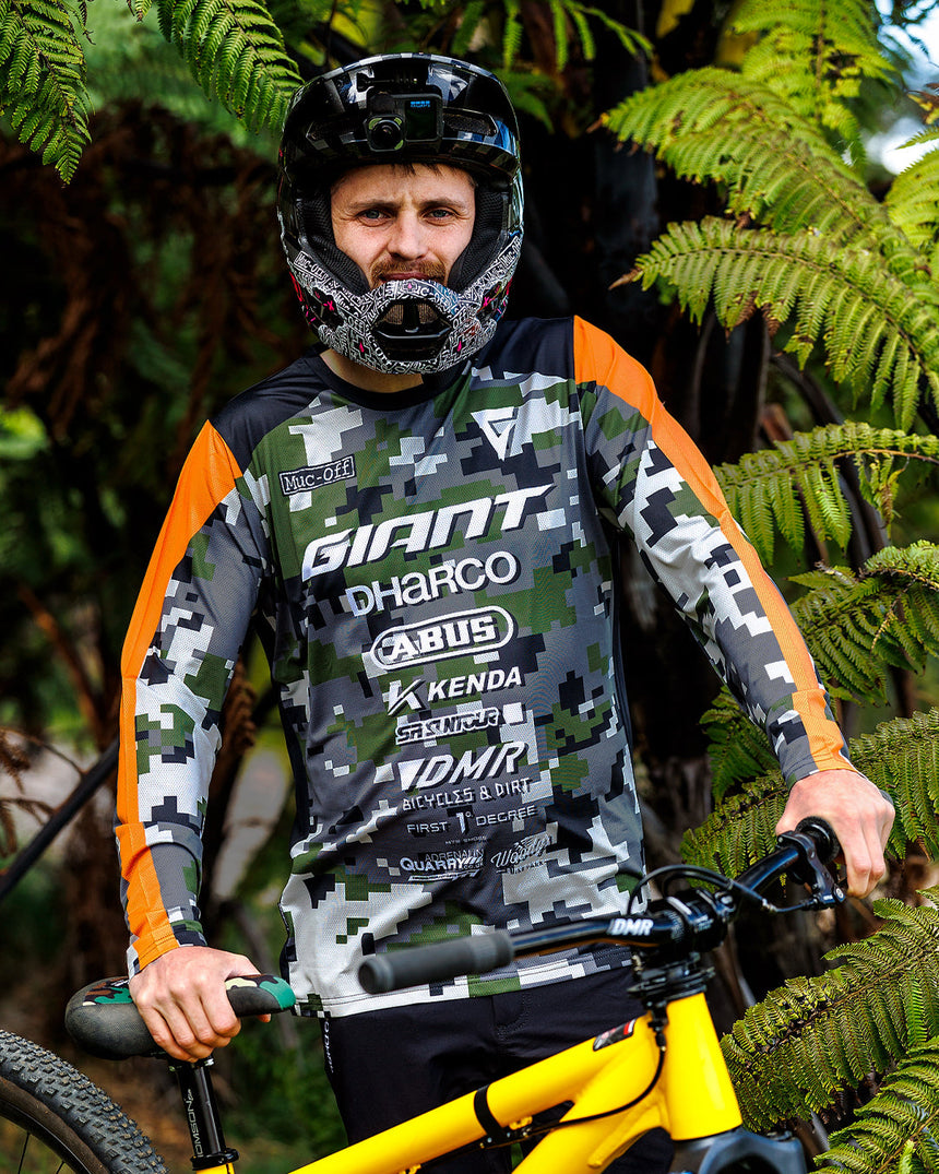 Mens Race Jersey | Ice-T Camo Signature Edition