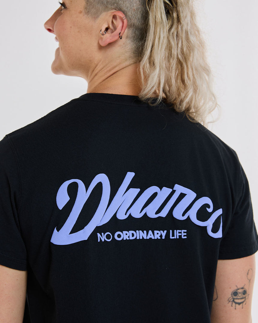 Womens Cotton Tee | Black