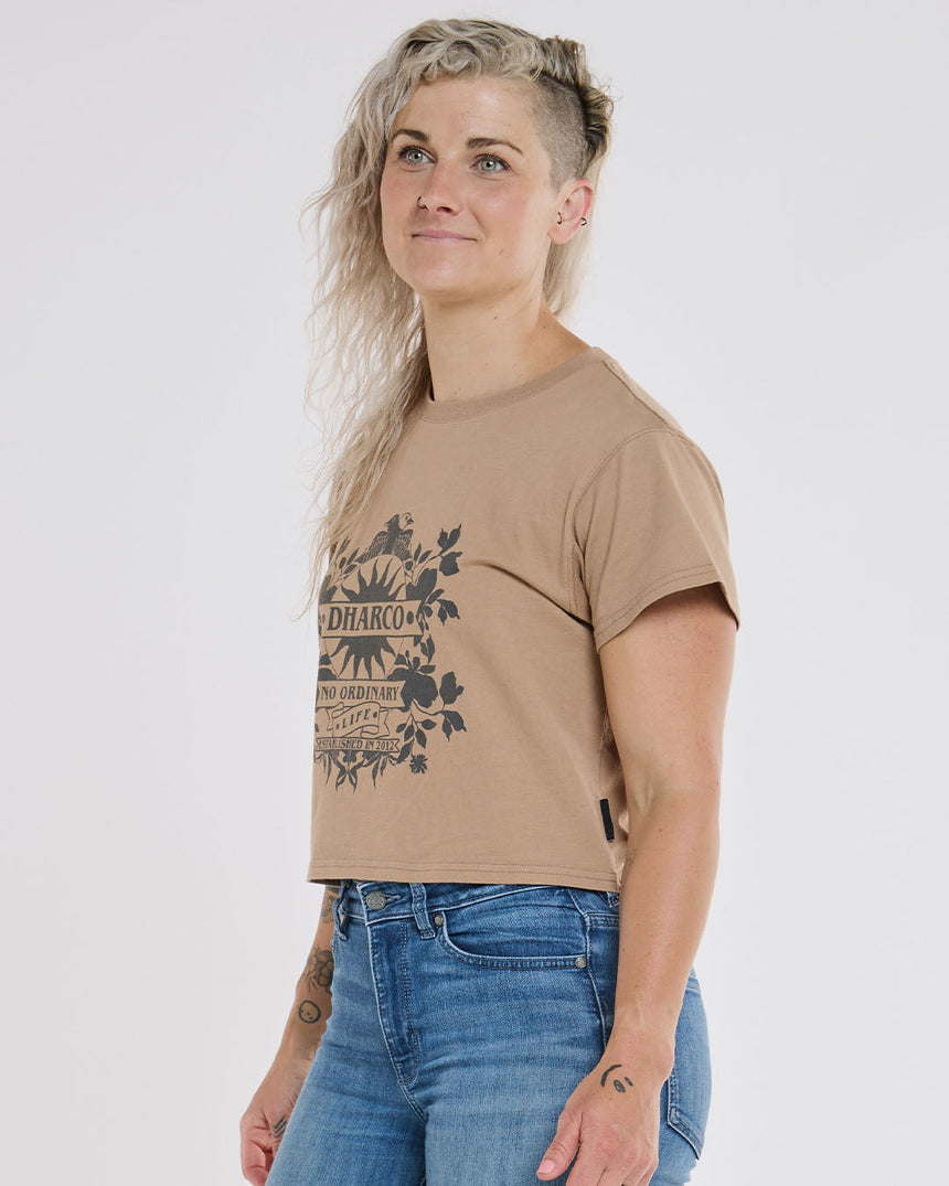 Womens Cotton Crop | Dust