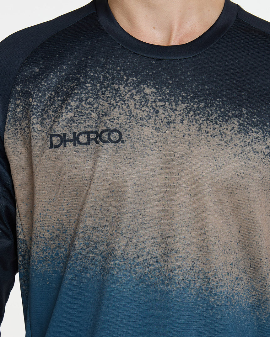 Mens 3/4 Sleeve Jersey | Dusty Waters