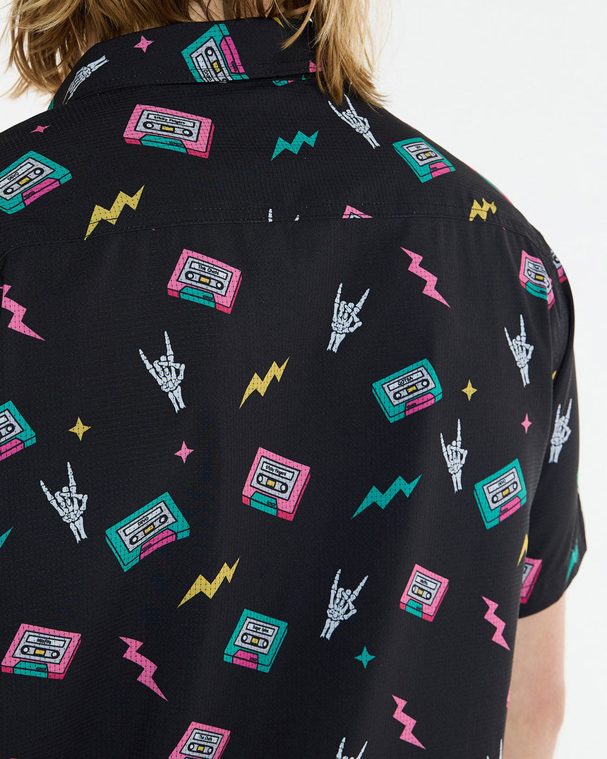 Mens Tech Party Shirt | Mix Tape