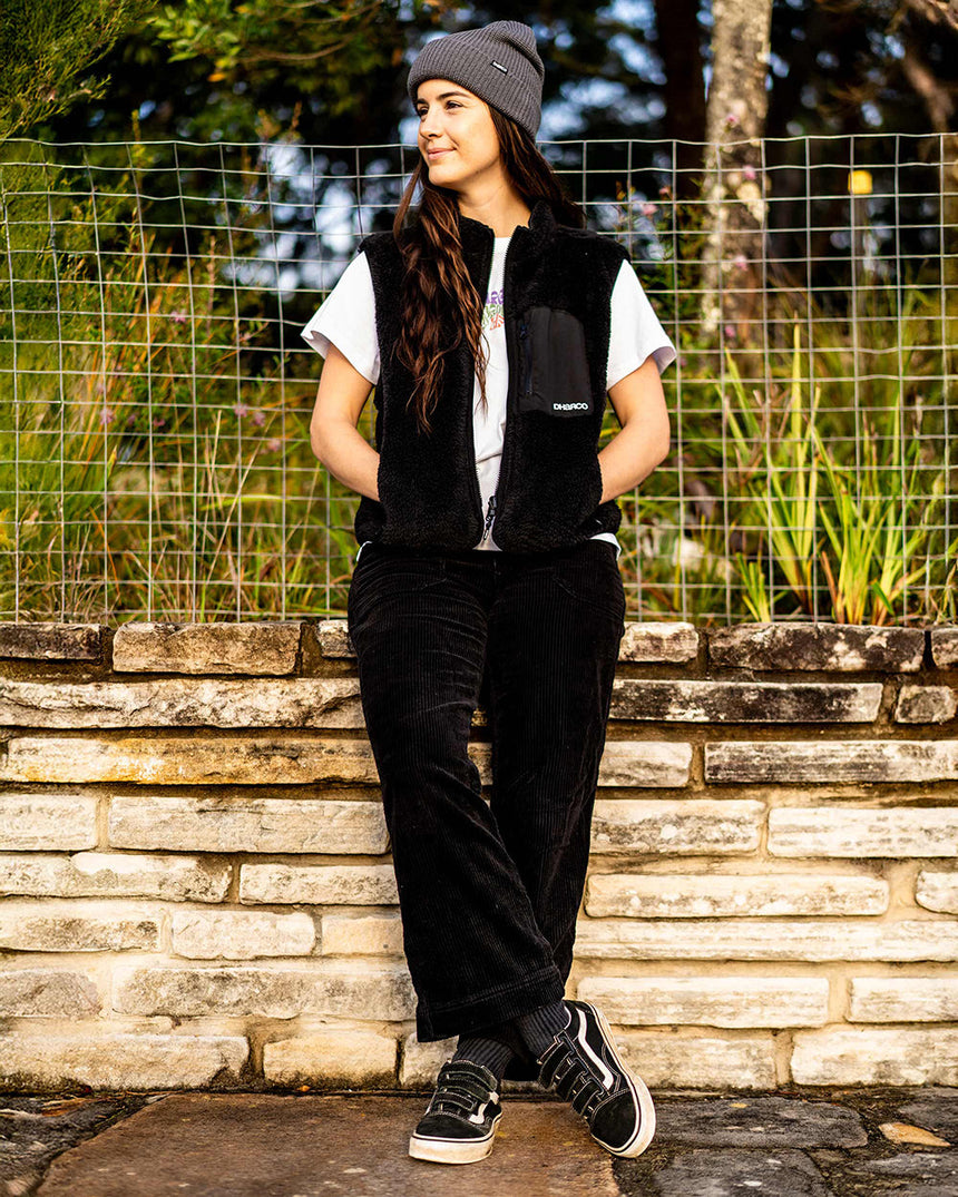 Womens Sherpa Vest | Black | WOMENS | TOPS | JACKETS | DHaRCO | MTB | Image 10 of 10