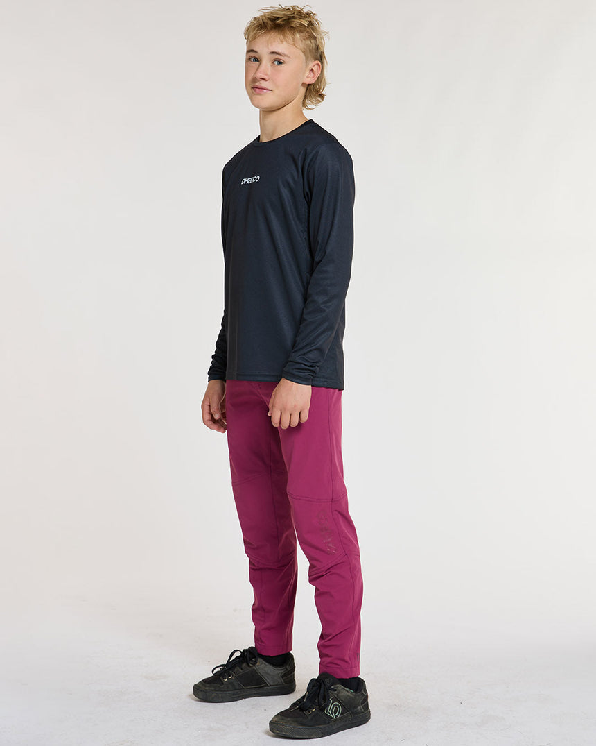 Youth Gravity Pants | Sangria | Gravity Pants | YOUTH BOTTOMS | DHaRCO | Image 4 of 6