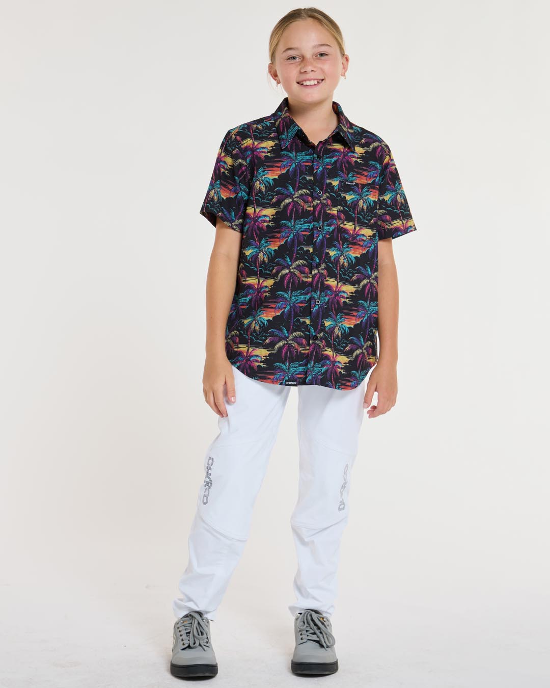 Youth Gravity Pants | White