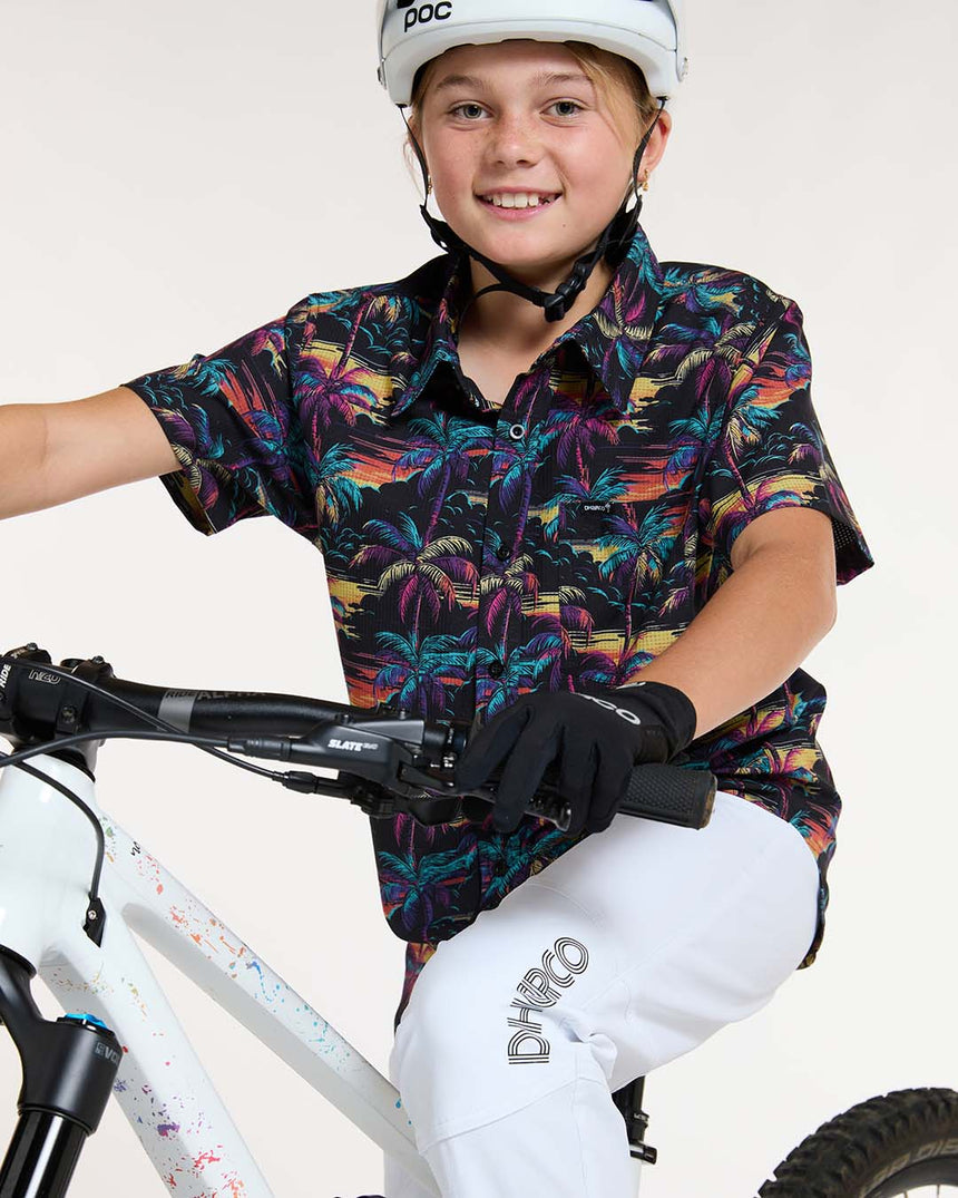 Youth Gravity Pants | White | Gravity Pants | YOUTH BOTTOMS | DHaRCO | Image 5 of 6