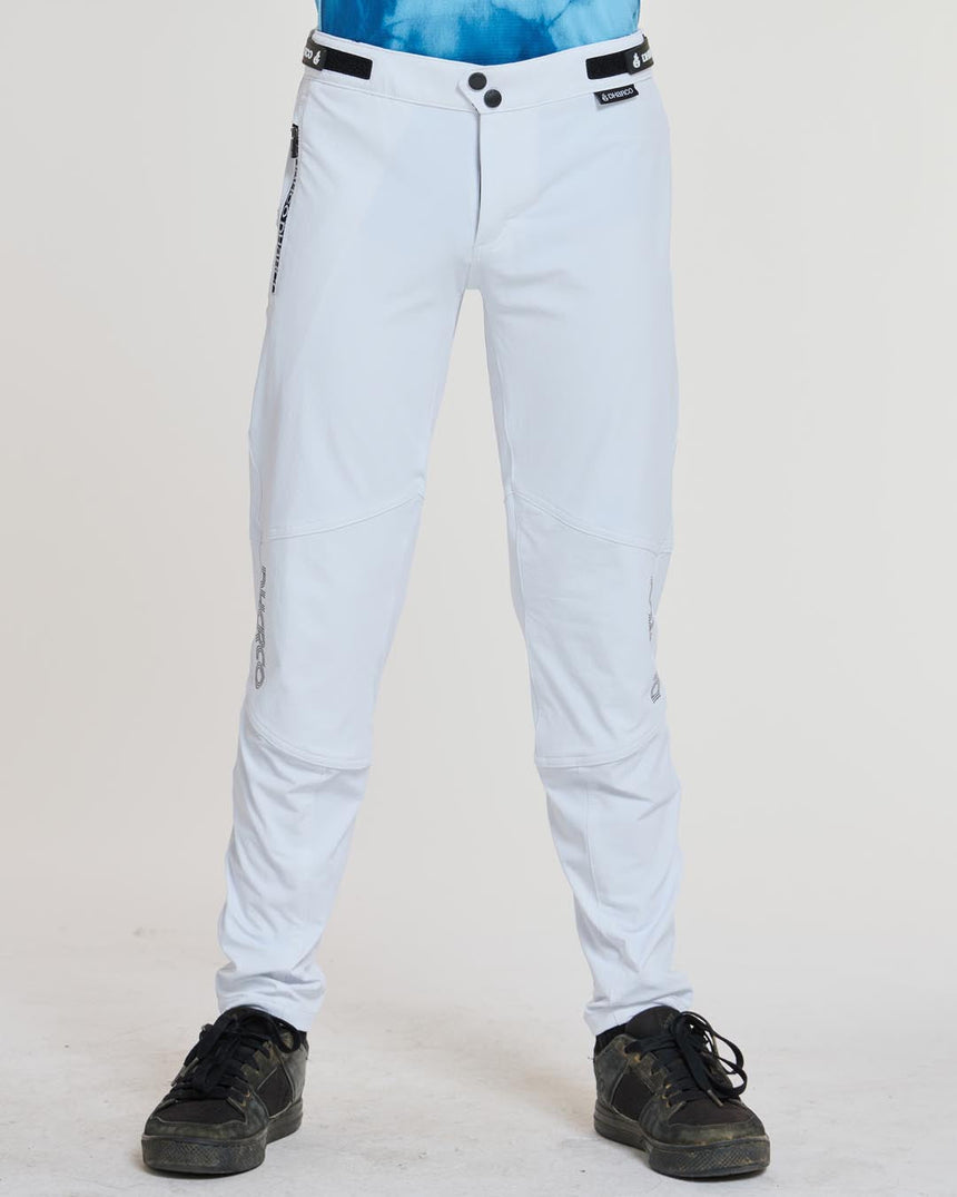 Youth Gravity Pants | White | Gravity Pants | YOUTH BOTTOMS | DHaRCO | Image 1 of 6