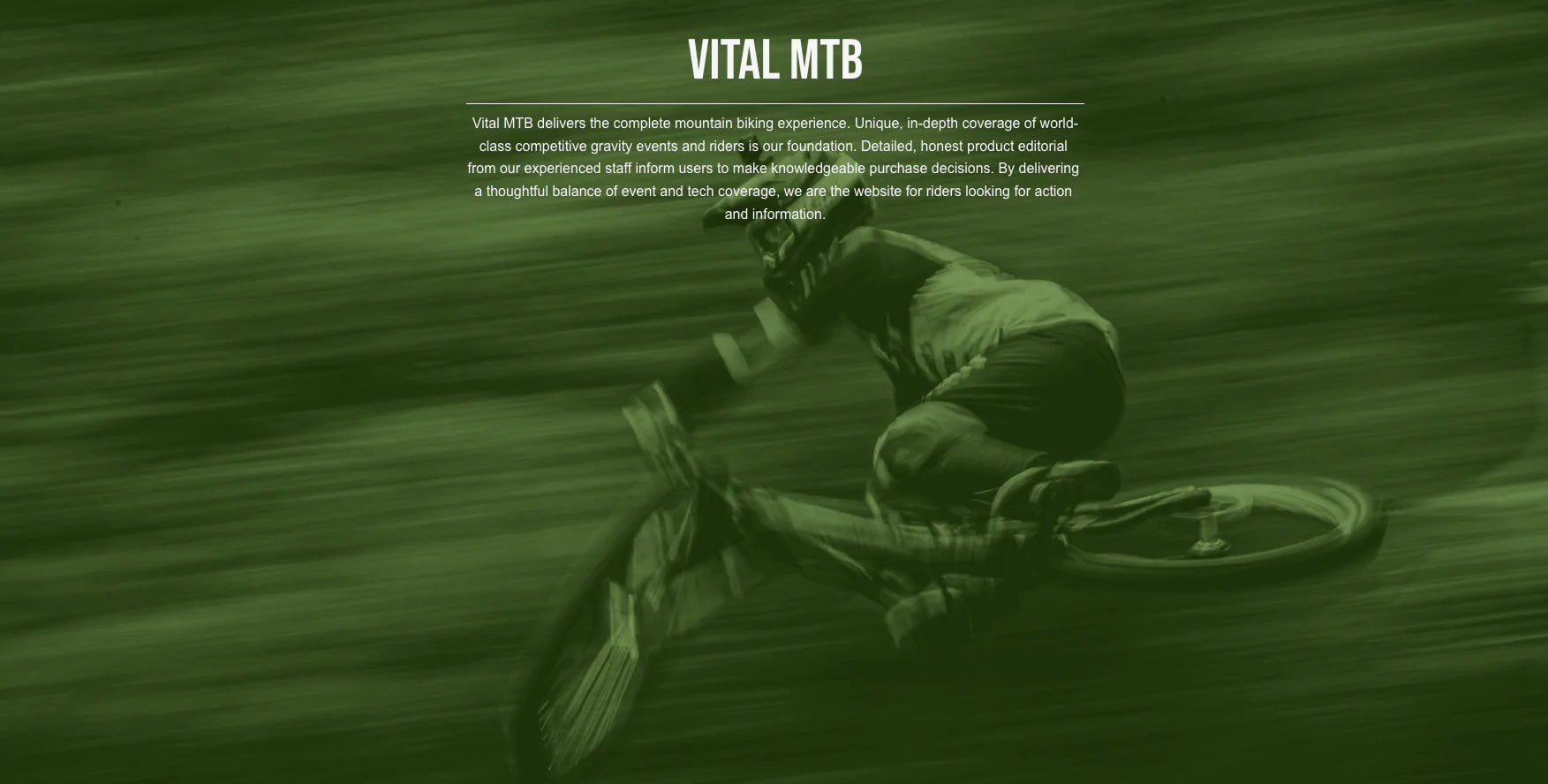 VITAL MTB 2022 Survey / DHaRCO Featuring as Top Apparel Brand