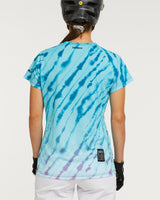 Womens Short Sleeve Jersey | Aqua Tiger