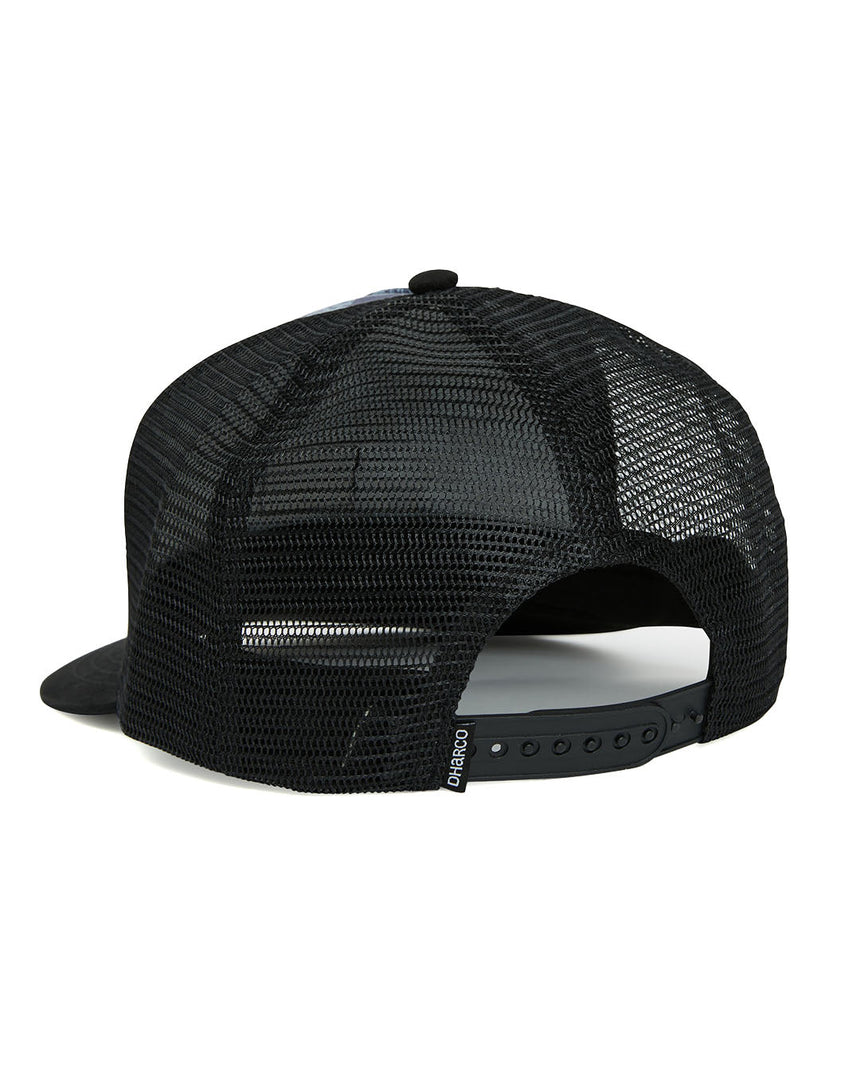 Flat Brim Trucker | Midnight