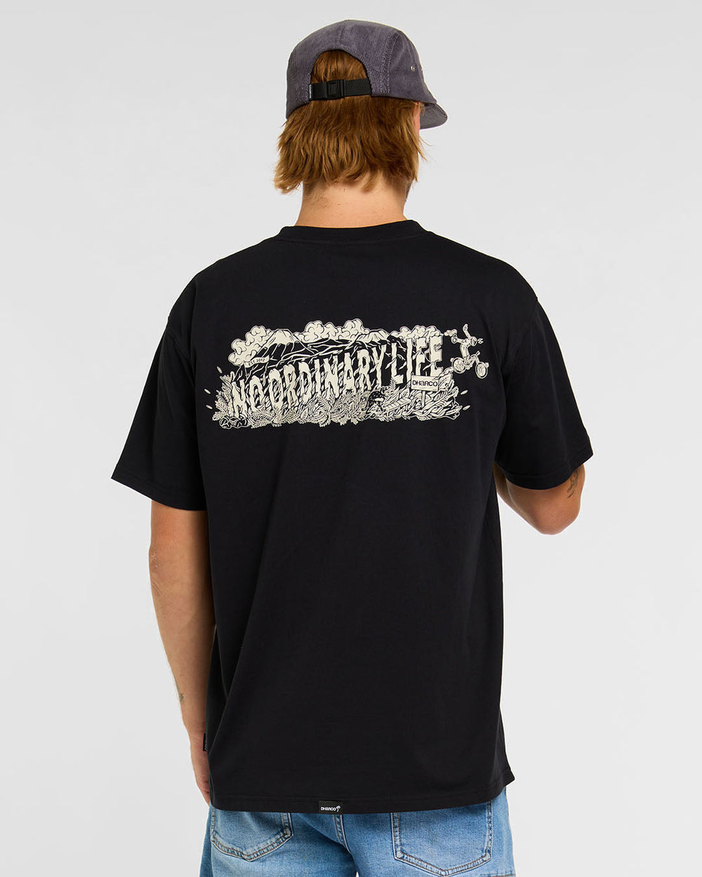 Mens Cotton Tee | Kentaro | Short Sleeves | MENS TOPS | DHaRCO | Image 1 of 8