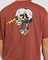 Mens Cotton Tee | Rust