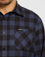 Mens Tech Long Sleeve Shirt | Jet