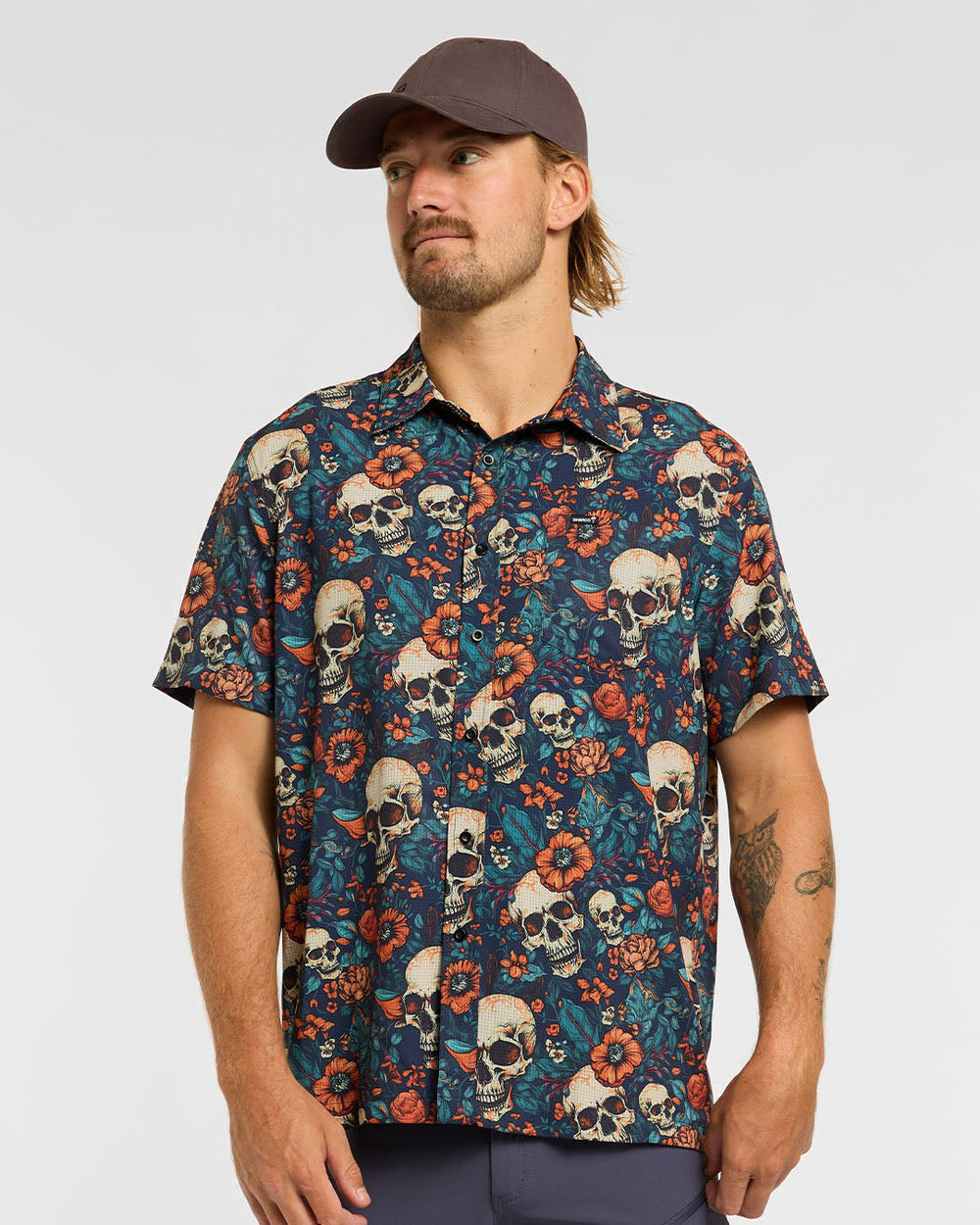 Mens Tech Party Shirt | Skullduggery | Short Sleeves | MENS TOPS | DHaRCO | Image 1 of 6