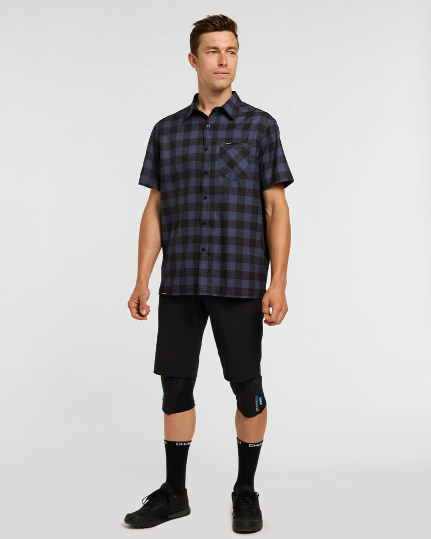 Mens Tech Party Shirt | Jet