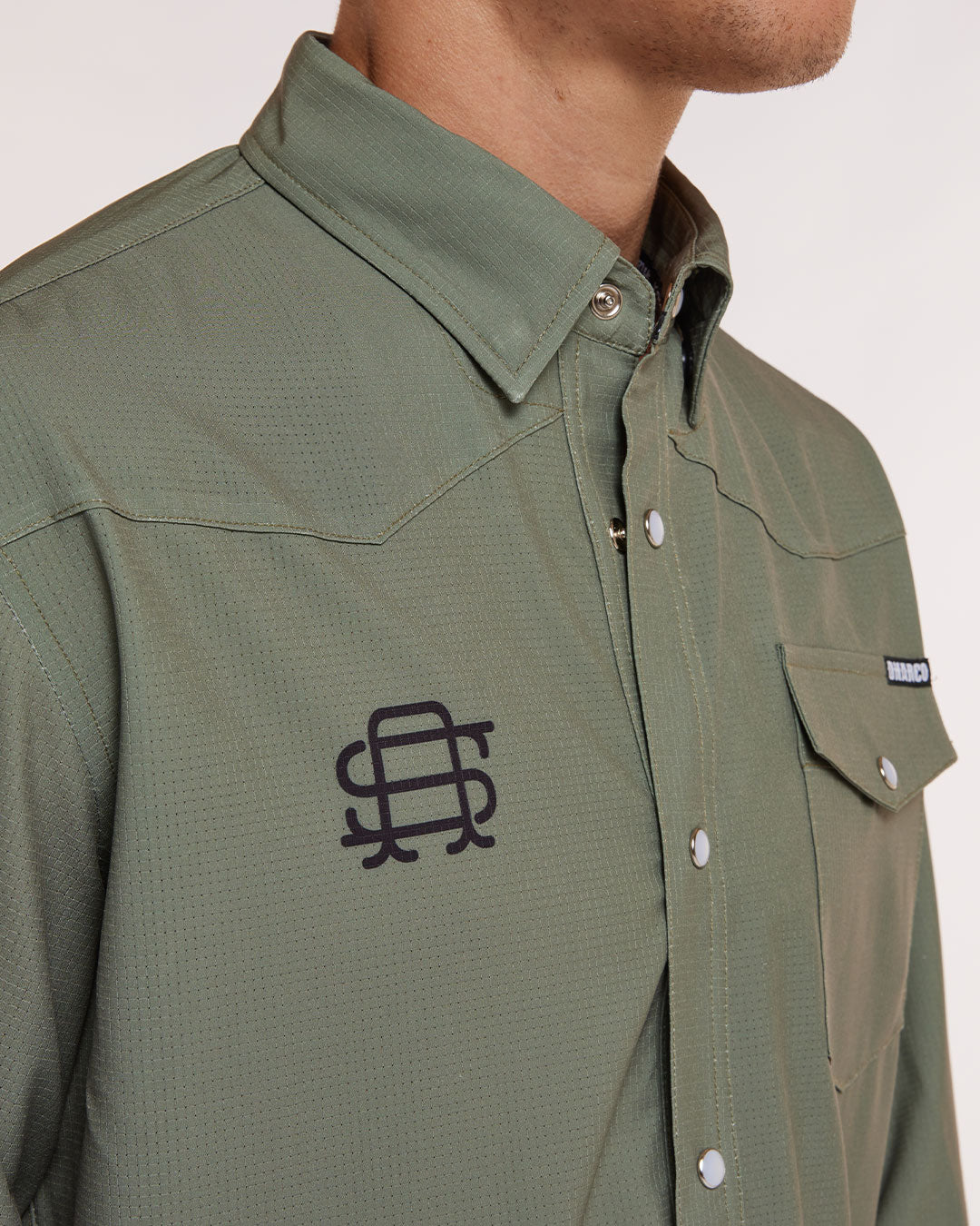 Mens Western Shirt | Kyle Strait Signature Edition Green – DHaRCO