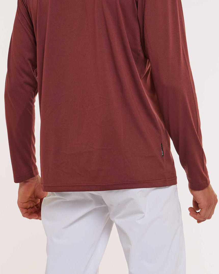 Mens Long Sleeve Tech Tee | Graze