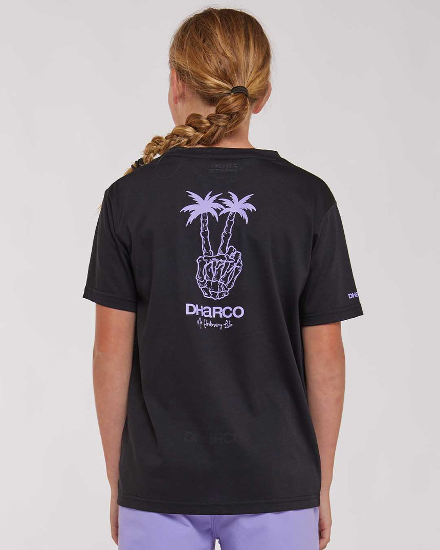 Youth Short Sleeve Tech Tee | Stealth