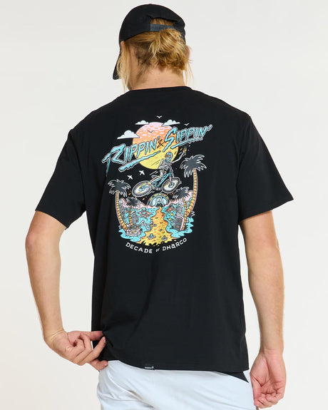 Mens Cotton Tee | Decade of DHaRCO Black