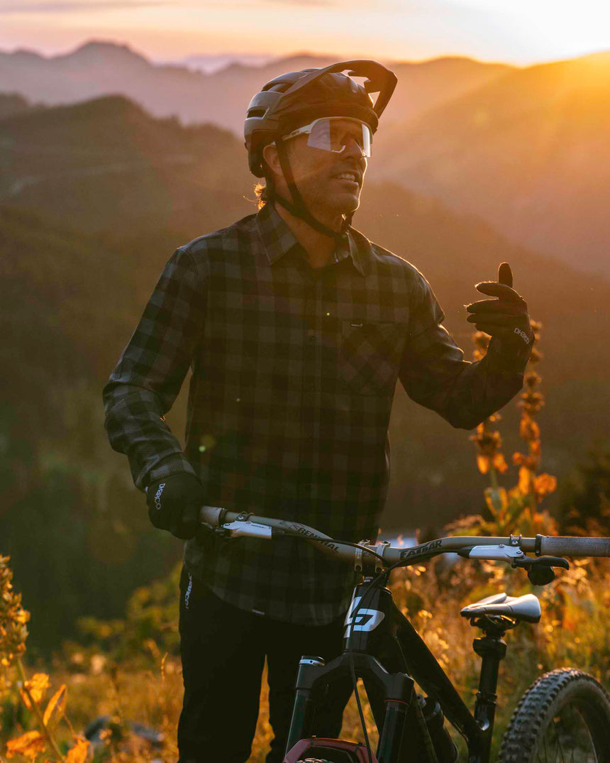 Mens Tech Long Sleeve Shirt | Jet