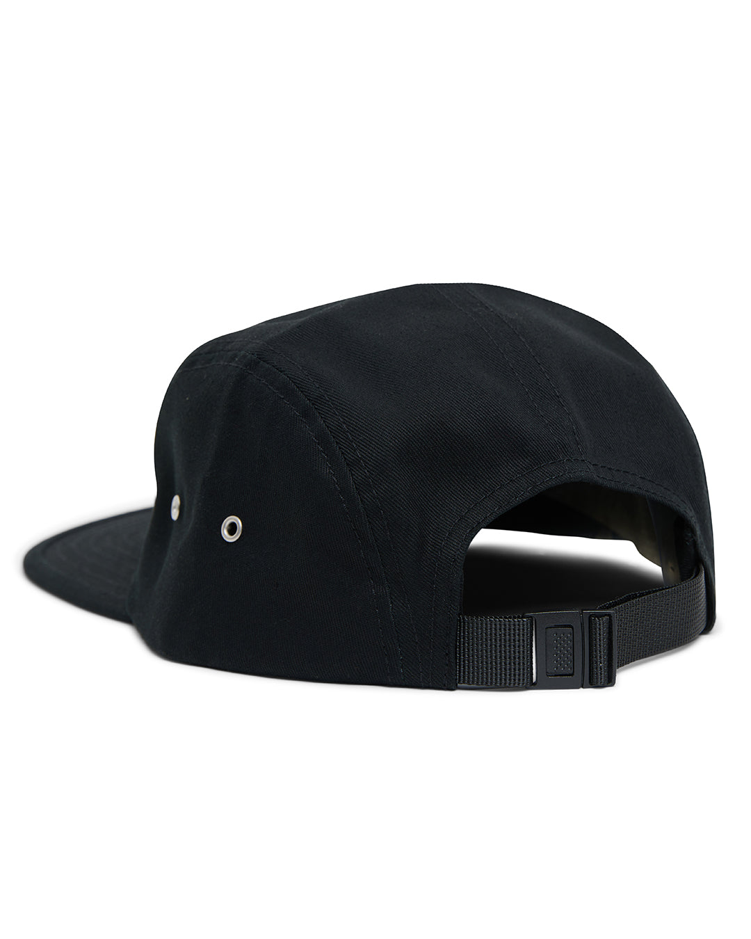 5 Panel Hat | Black