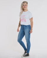 Womens Cotton Crop | White