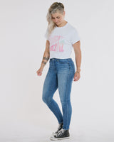 Womens Cotton Crop | White