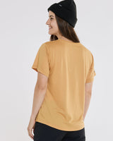 Womens Short Sleeve Tech Tee | Golden