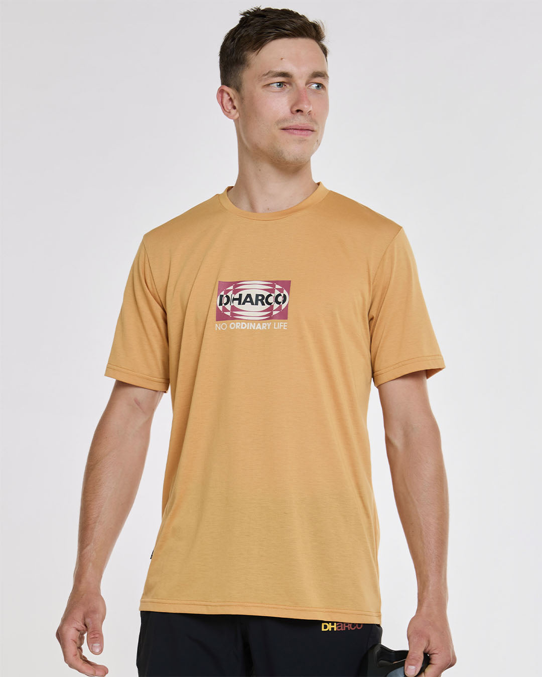 Mens Short Sleeve Tech Tee | Golden