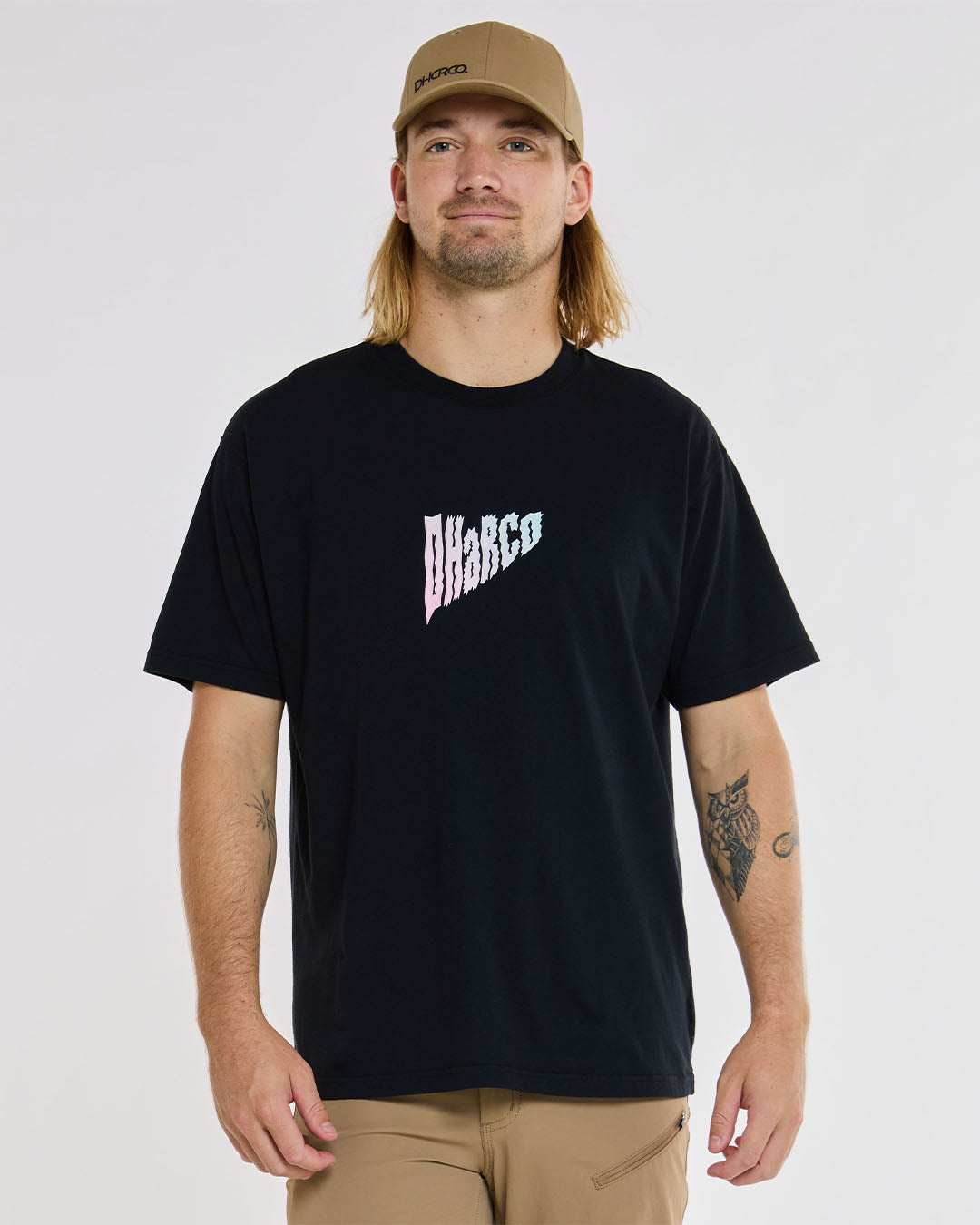 Mens Cotton Tee | Black