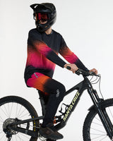 Mens Race Jersey | Black Snake