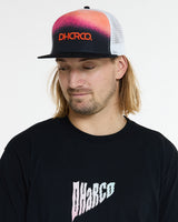 Flat Brim Trucker | Black Snake