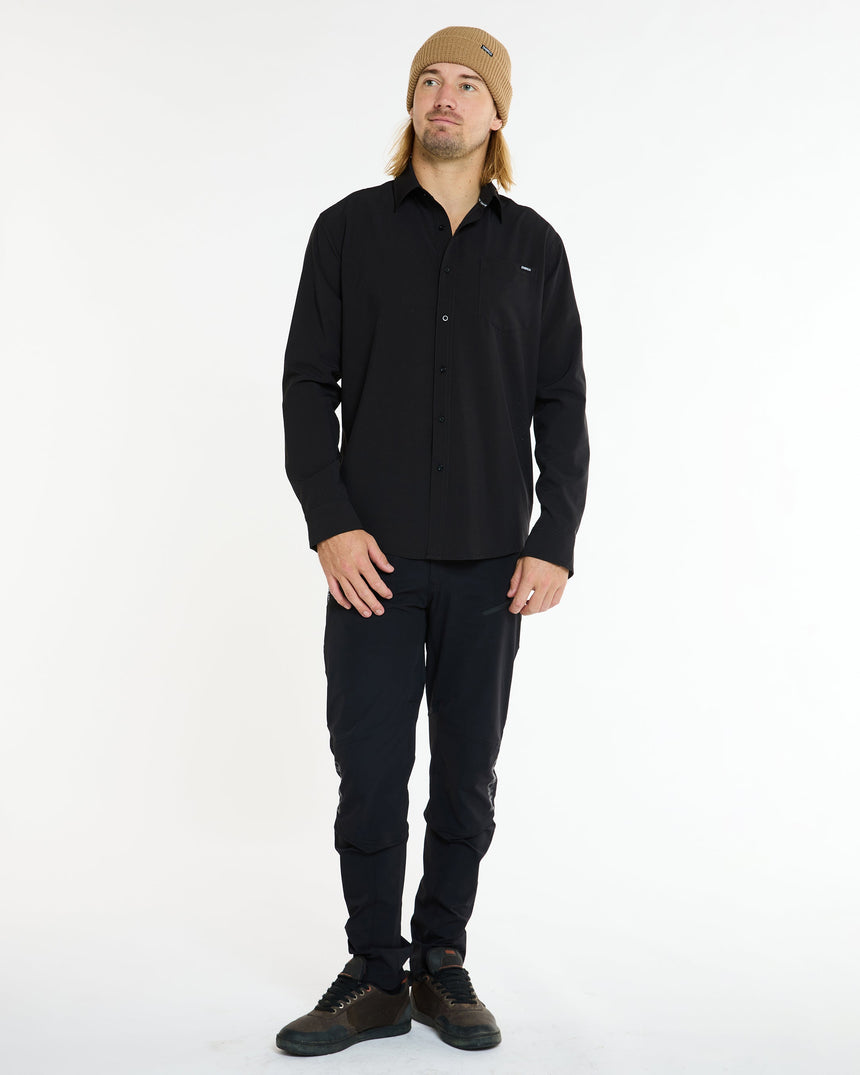 Mens Tech Long Sleeve Shirt | Cash