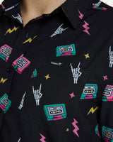 Mens Tech Party Shirt | Mix Tape