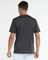 Mens Short Sleeve Tech Tee | Charcoal