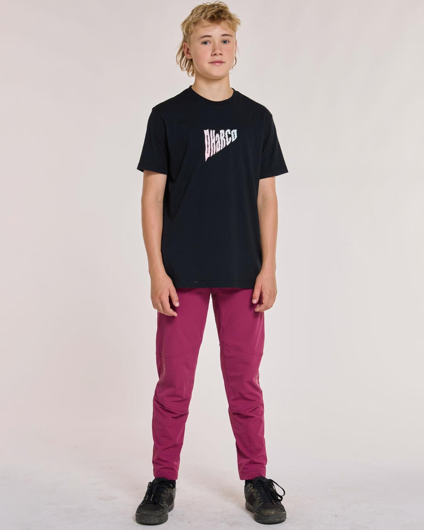 Youth Cotton Tee | Black