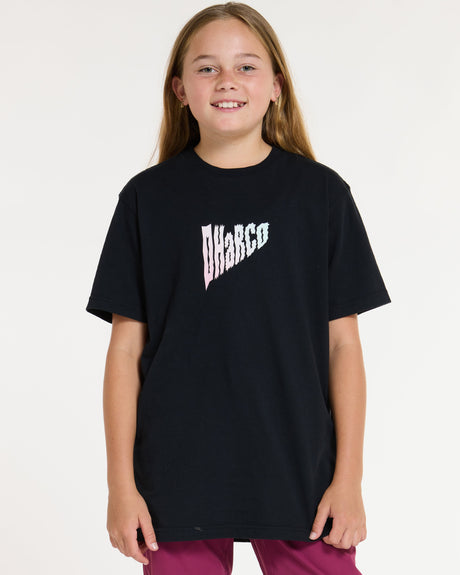 Youth Cotton Tee | Black