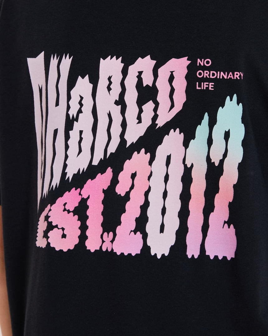 Youth Cotton Tee | Black