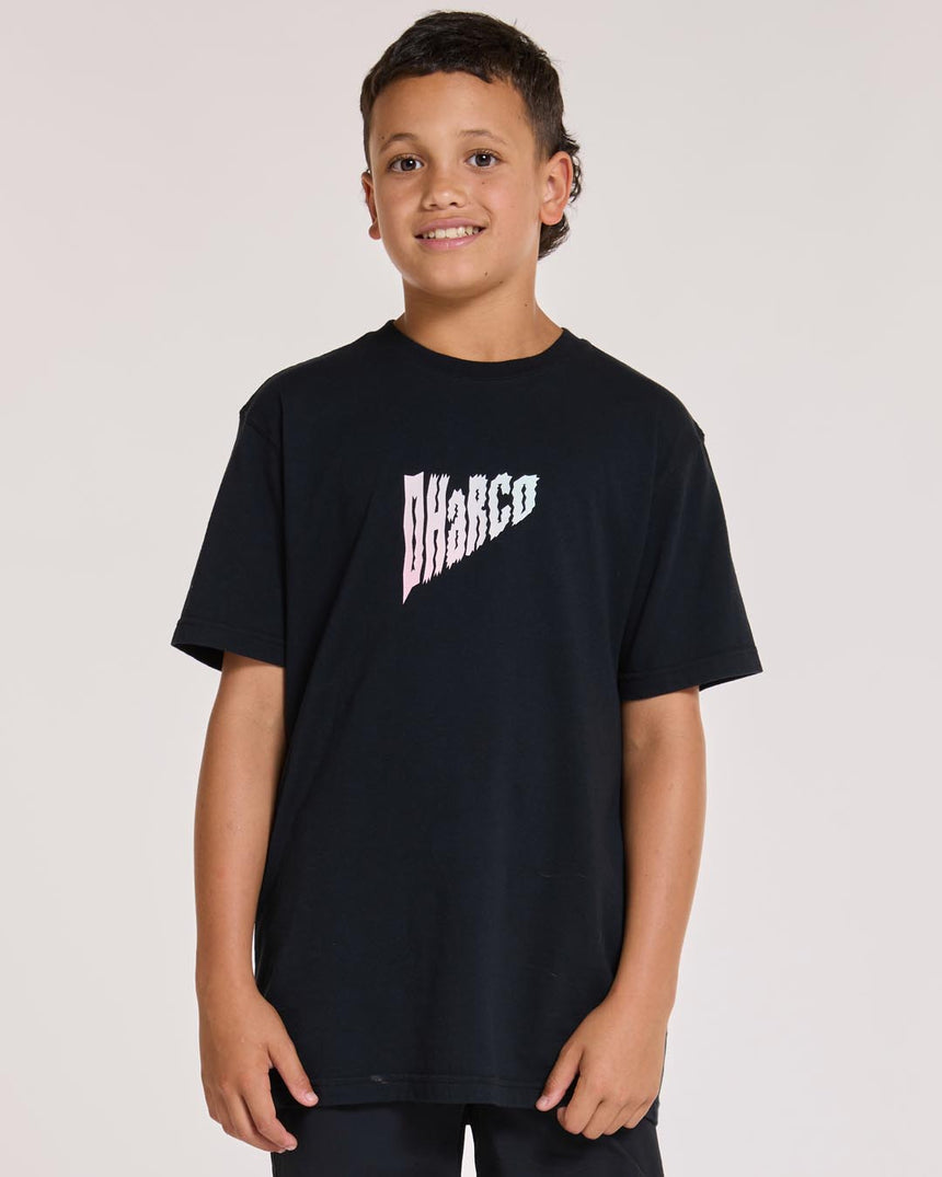 Youth Cotton Tee | Black