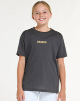 Youth Short Sleeve Tech Tee | Charcoal