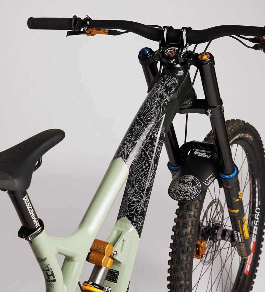 Bike Wrap Oil Slick Mtb Frame Ground Keeper Custom Bike Frame